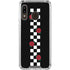 Rose Checkerboard Galaxy A30 Clear Case