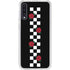 Rose Checkerboard Galaxy A50 Clear Case