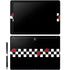 Rose Checkerboard Galaxy Book 12in Skin