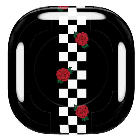 Rose Checkerboard Galaxy Buds Pro Skin