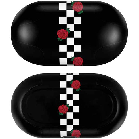 Rose Checkerboard Galaxy Buds Skin