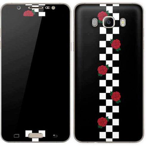 Rose Checkerboard Galaxy J7 Skin