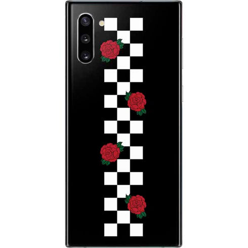 Rose Checkerboard Galaxy Note 10 Skin