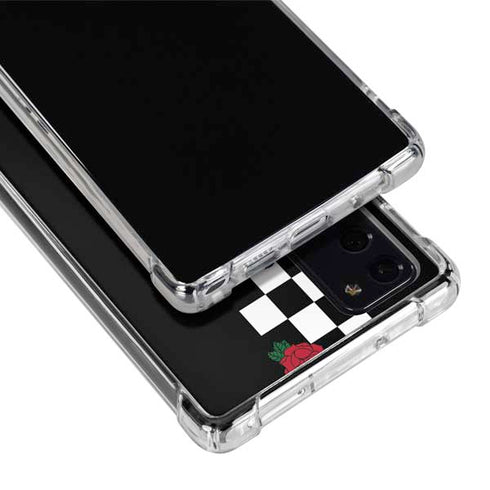 Rose Checkerboard Galaxy Note20 5G Clear Case