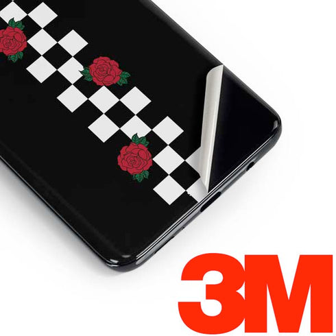 Rose Checkerboard Galaxy S10 Skin