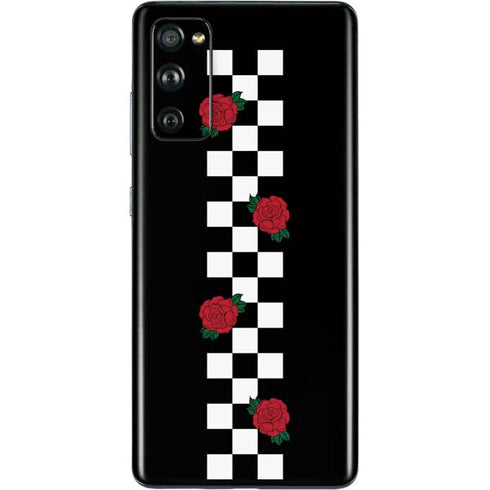 Rose Checkerboard Galaxy S20 Fan Edition Skin