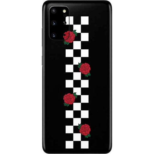 Rose Checkerboard Galaxy S20 Plus Skin
