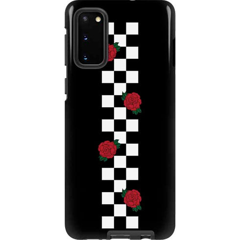 Rose Checkerboard Galaxy S20 Pro Case