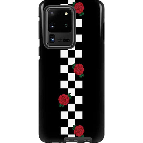 Rose Checkerboard Galaxy S20 Ultra 5G Pro Case