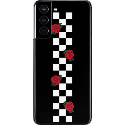 Rose Checkerboard Galaxy S21 5G Skin