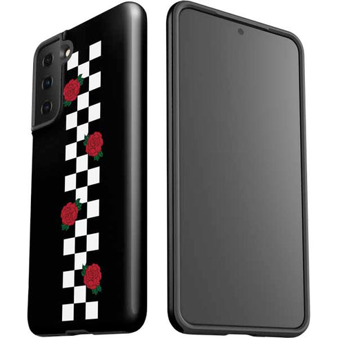 Rose Checkerboard Galaxy S21 Plus 5G Pro Case