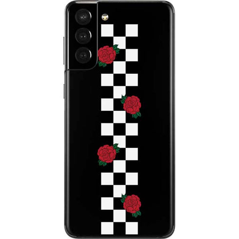 Rose Checkerboard Galaxy S21 Plus 5G Skin