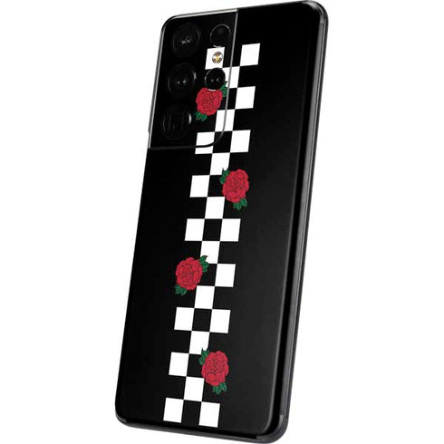 Rose Checkerboard Galaxy S21 Ultra 5G Skin