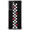 Rose Checkerboard Galaxy S22 Clear Case
