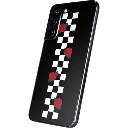 Rose Checkerboard Galaxy S22 Plus Skin