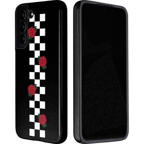 Rose Checkerboard Galaxy S22 Pro Case