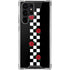 Rose Checkerboard Galaxy S22 Ultra Clear Case