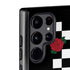 Rose Checkerboard Galaxy S22 Ultra Pro Case