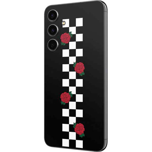 Rose Checkerboard Galaxy S23 FE Skin