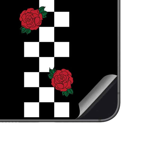 Rose Checkerboard Galaxy S23 FE Skin