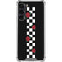 Rose Checkerboard Galaxy S23 Plus Clear Case