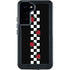 Rose Checkerboard Galaxy S23 Plus Waterproof Case