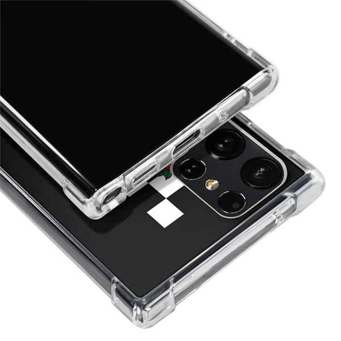 Rose Checkerboard Galaxy S24 Ultra Clear Case