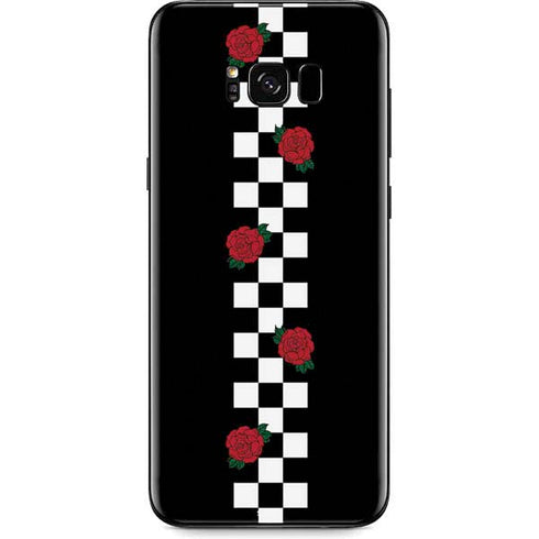 Rose Checkerboard Galaxy S8 Skin