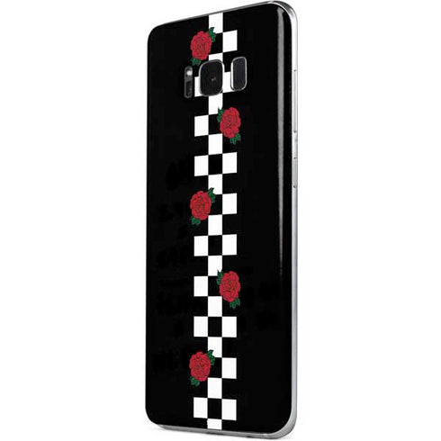Rose Checkerboard Galaxy S8 Skin