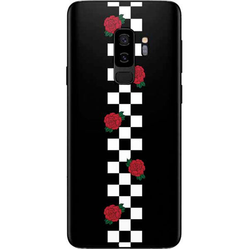 Rose Checkerboard Galaxy S9 Plus Skin