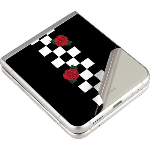Rose Checkerboard Galaxy Z Flip3 5G Skin