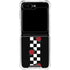 Rose Checkerboard Galaxy Z Flip5 5G Clear Case