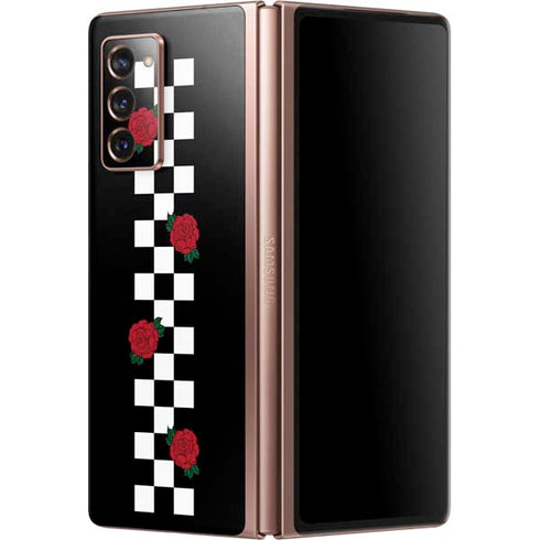 Rose Checkerboard Galaxy Z Fold2 5G Skin