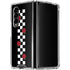 Rose Checkerboard Galaxy Z Fold4 5G Clear Case