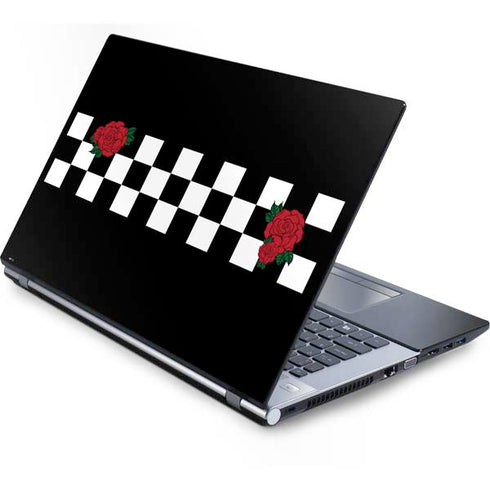 Rose Checkerboard Generic Laptop Skin