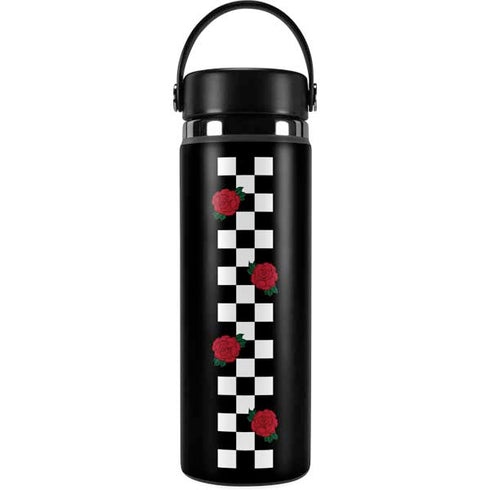 Rose Checkerboard Hydro Flask 20oz Wide Mouth Skin