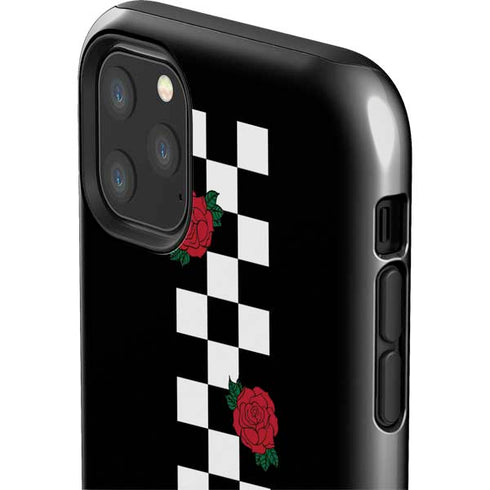 Rose Checkerboard iPhone 11 Pro Max Impact Case