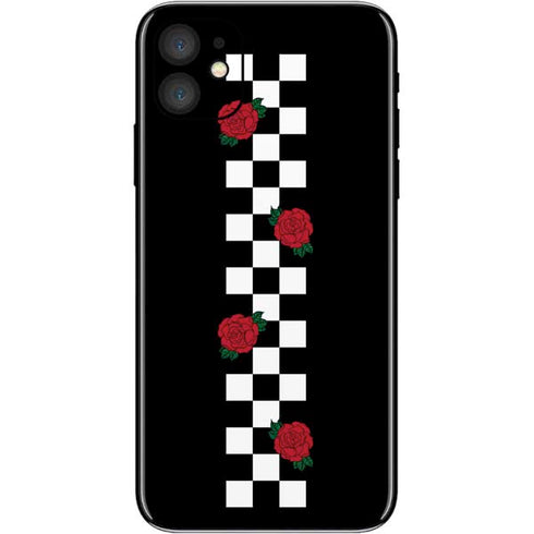 Rose Checkerboard iPhone 11 Skin