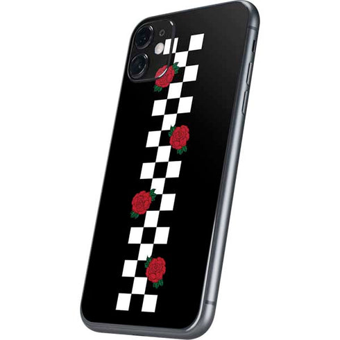 Rose Checkerboard iPhone 11 Skin