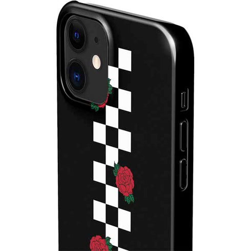 Rose Checkerboard iPhone 12 Mini Lite Case