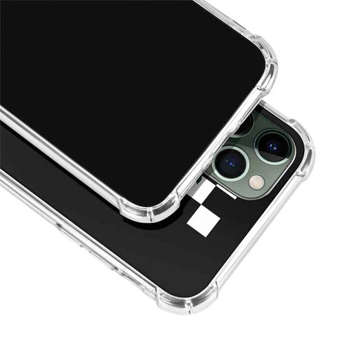 Rose Checkerboard iPhone 12 Pro Max Clear Case