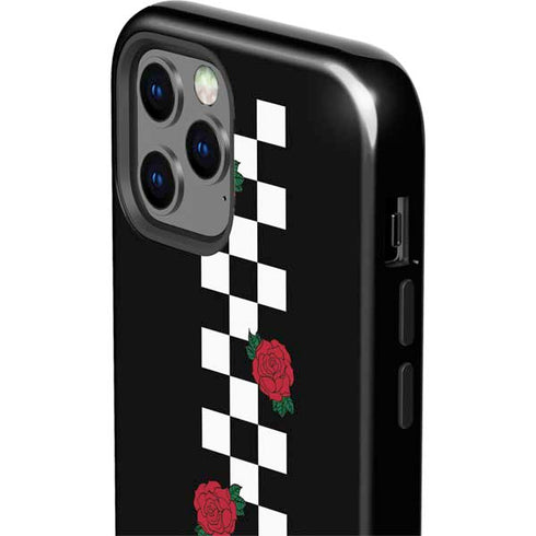 Rose Checkerboard iPhone 12 Pro Max Impact Case