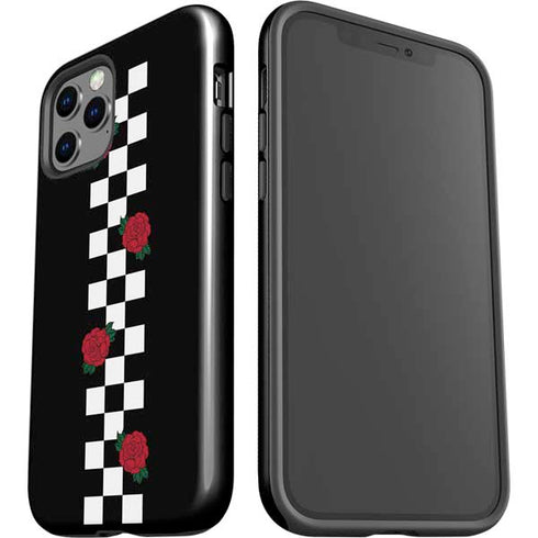Rose Checkerboard iPhone 12 Pro Max Impact Case