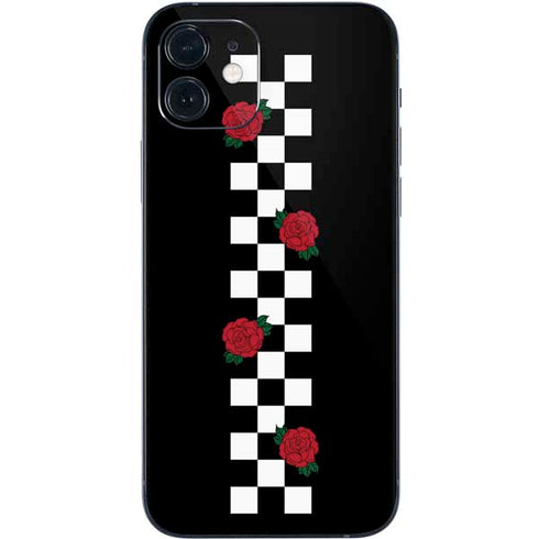 Rose Checkerboard iPhone 12 Skin