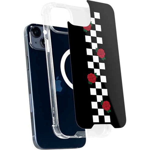 Rose Checkerboard iPhone 13 MagSafe Case
