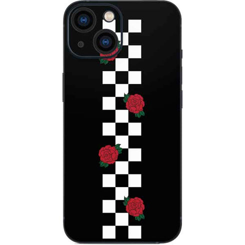 Rose Checkerboard iPhone 13 Mini Skin