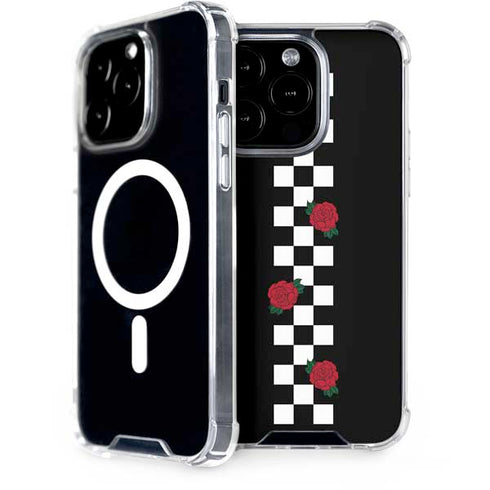 Rose Checkerboard iPhone 13 Pro MagSafe Case