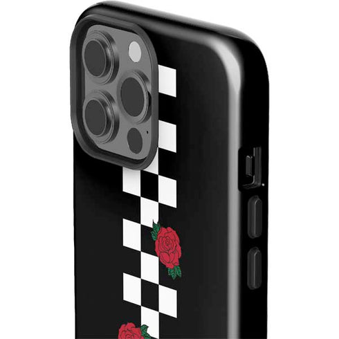 Rose Checkerboard iPhone 13 Pro Max Impact Case