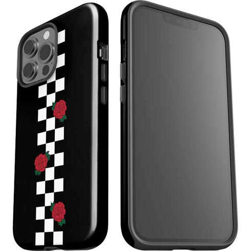 Rose Checkerboard iPhone 13 Pro Max Impact Case