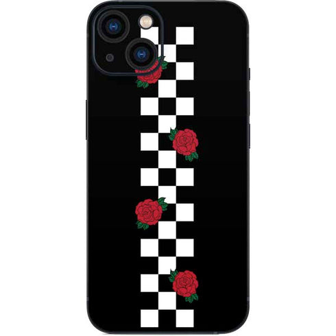 Rose Checkerboard iPhone 13 Skin